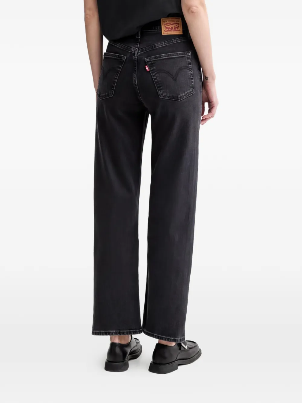 Levi's Ribcage denim jeans Grijs