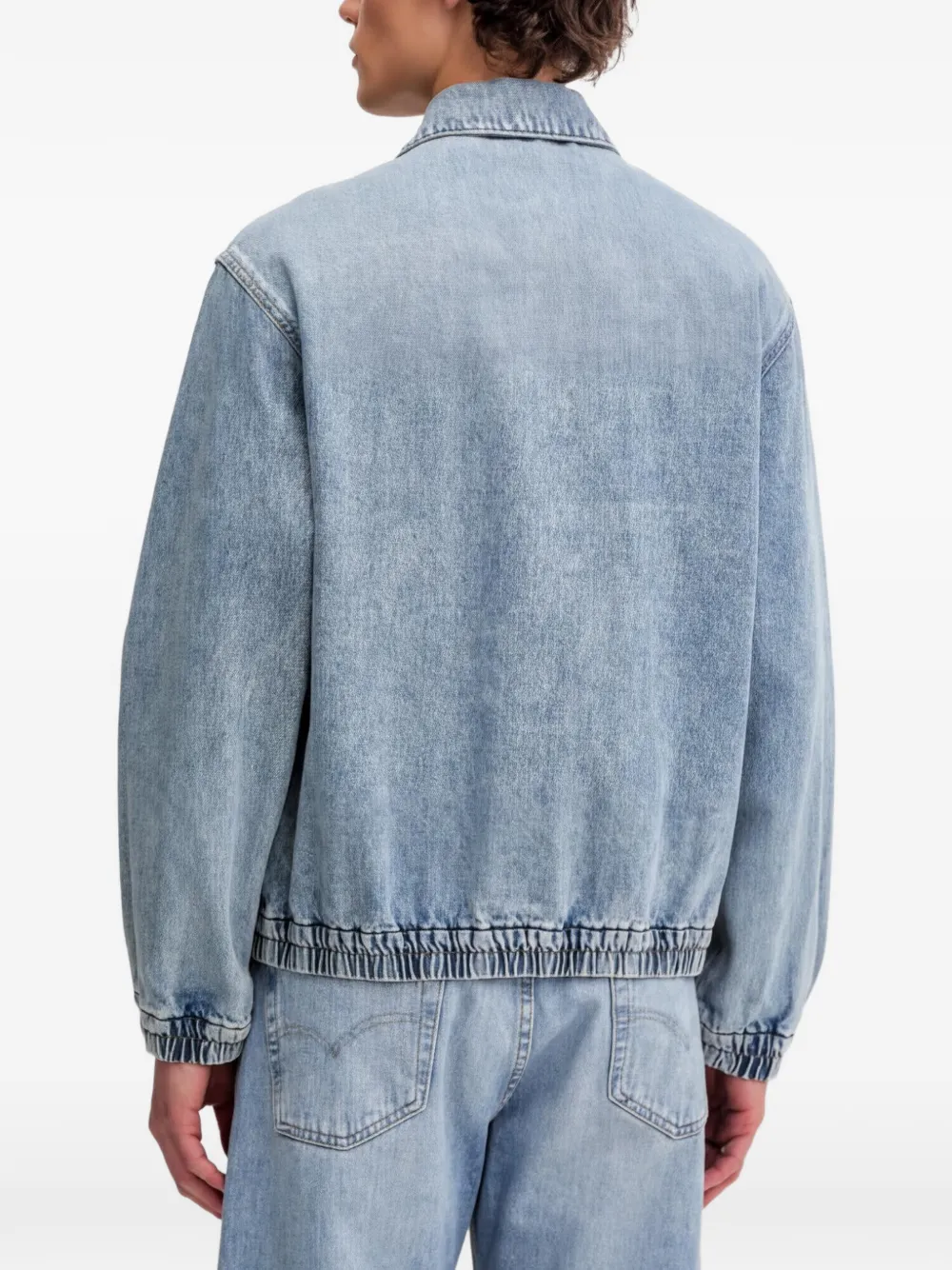 Levi's Janaai denim jack met rits Blauw