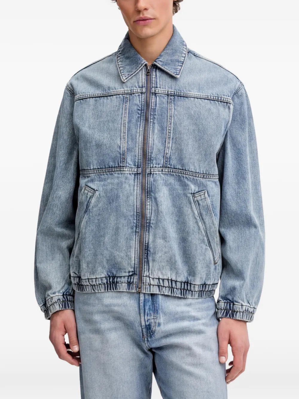 Levi's Giacca denim Janaai con zip - Blu