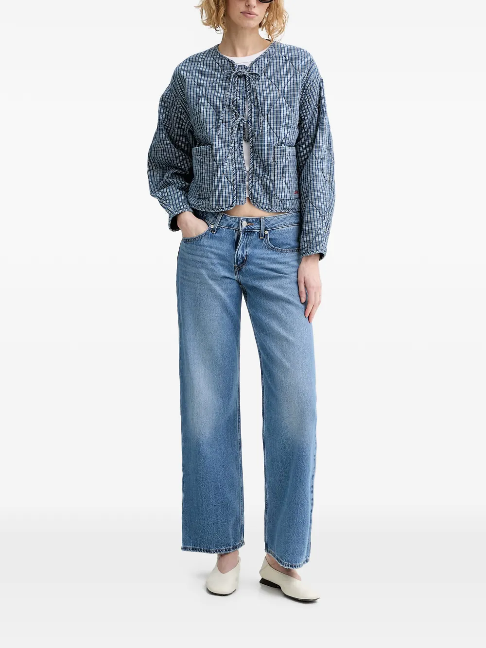 Levi's Rue Liner jacket Blauw