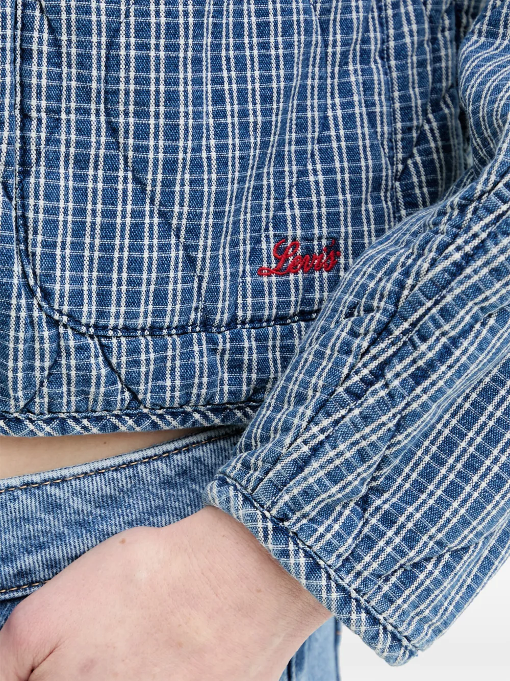 Levi's Rue Liner jacket Blauw