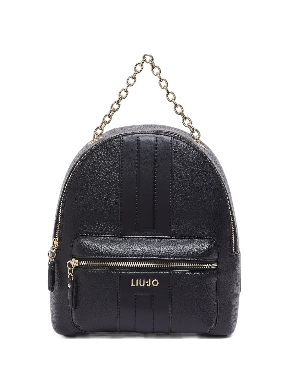LIU JO chain-detail backpack - Schwarz