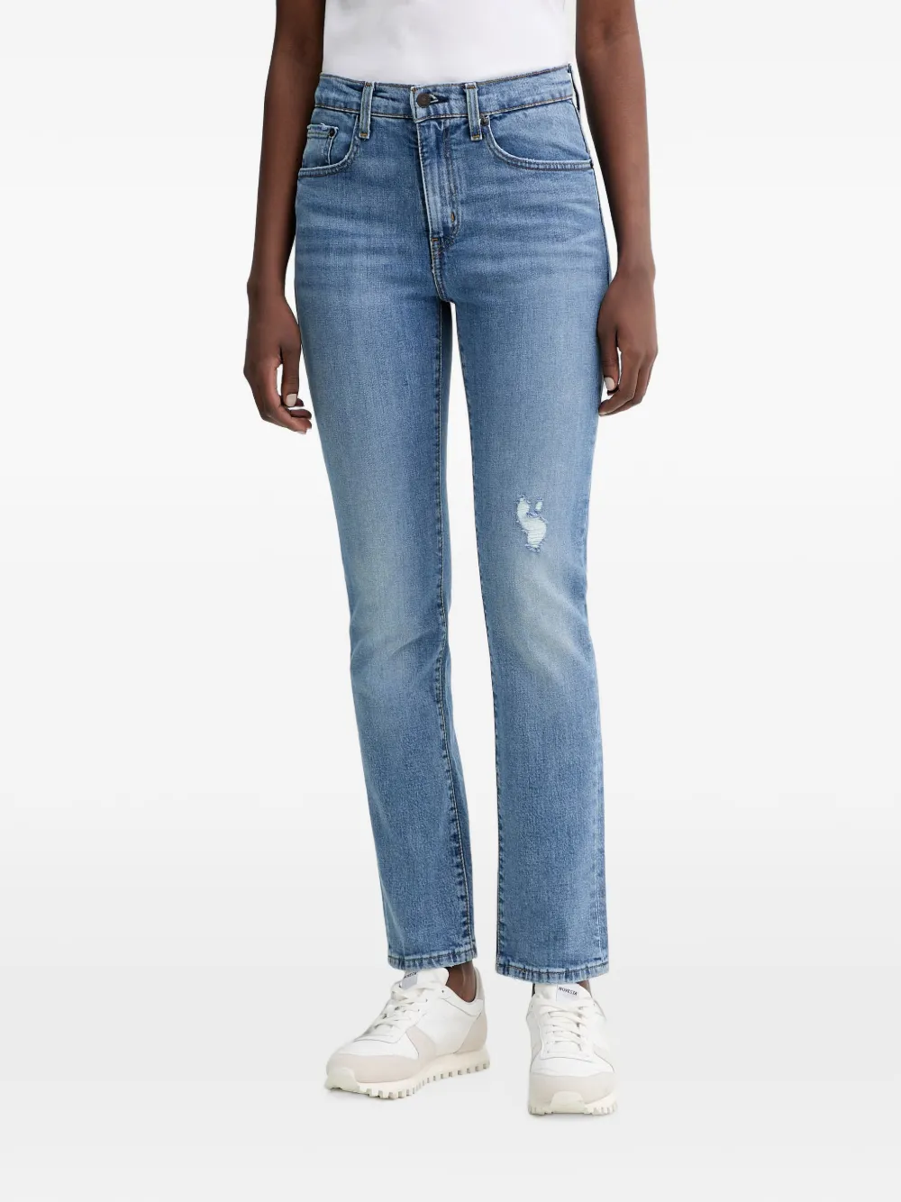 Levi's 724™ distressed straight-leg jeans