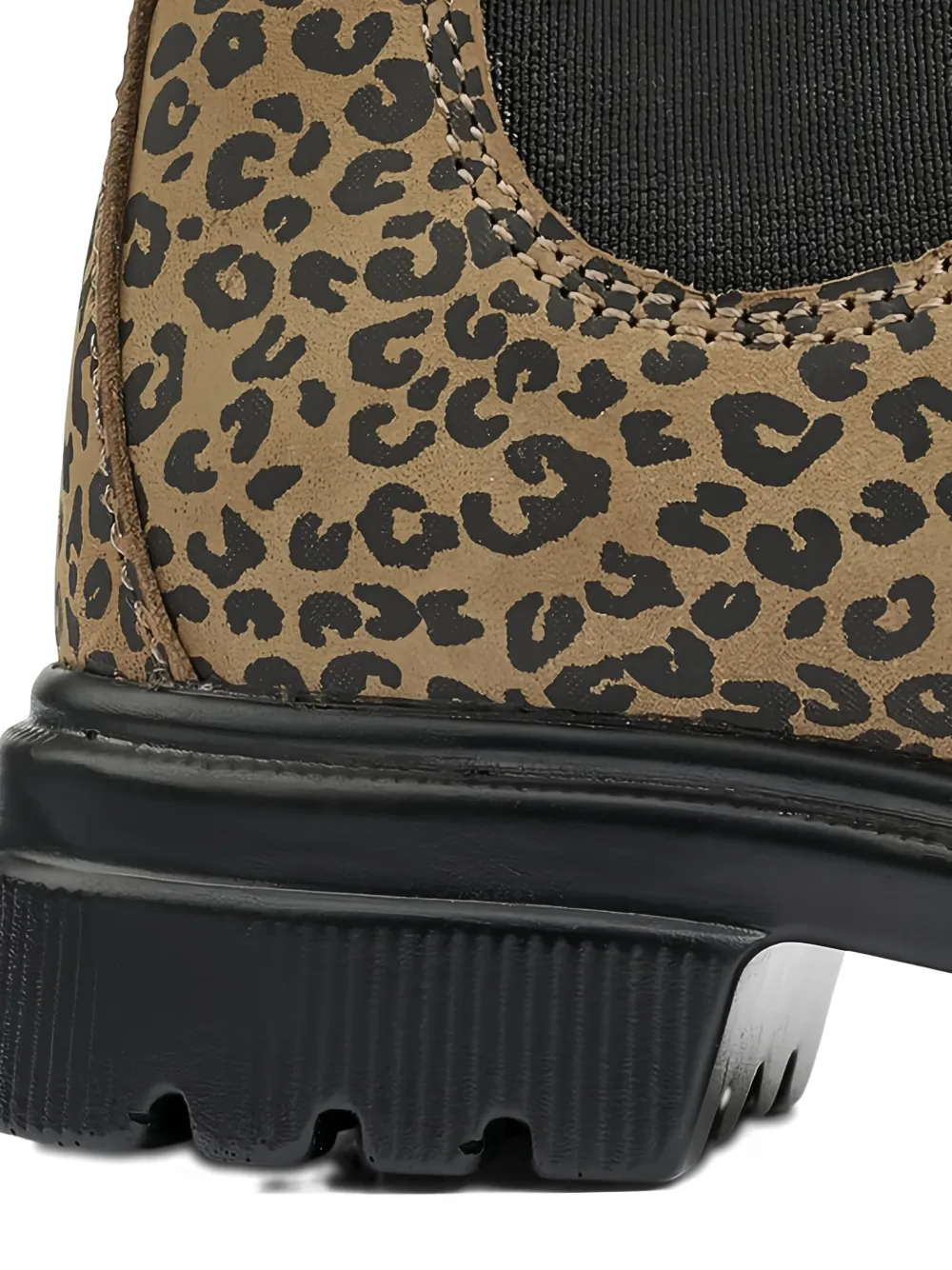 Liewood Leopard-print Pull-tab Boots In Brown