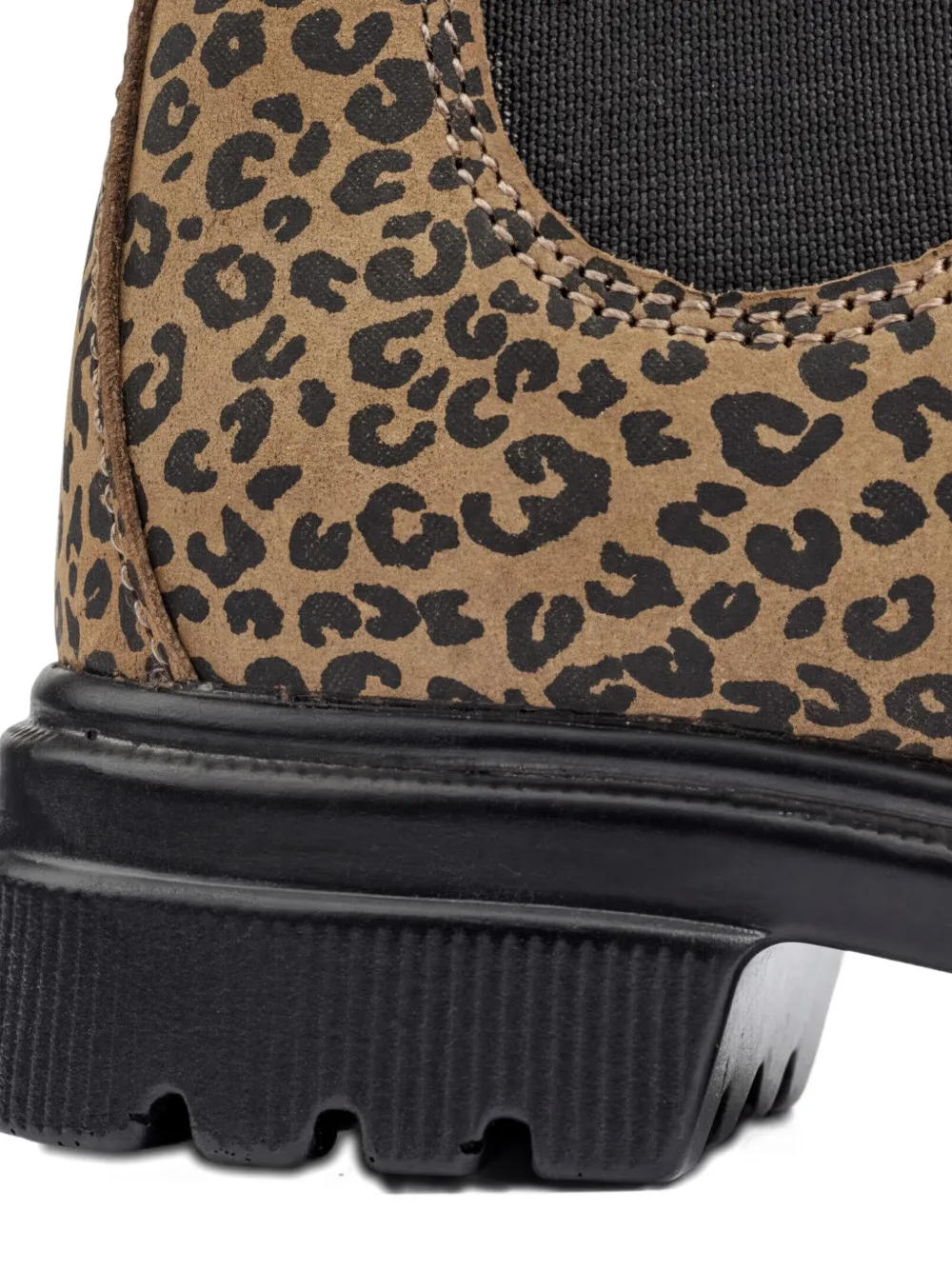 Liewood Laarzen met luipaardprint en treklus Beige