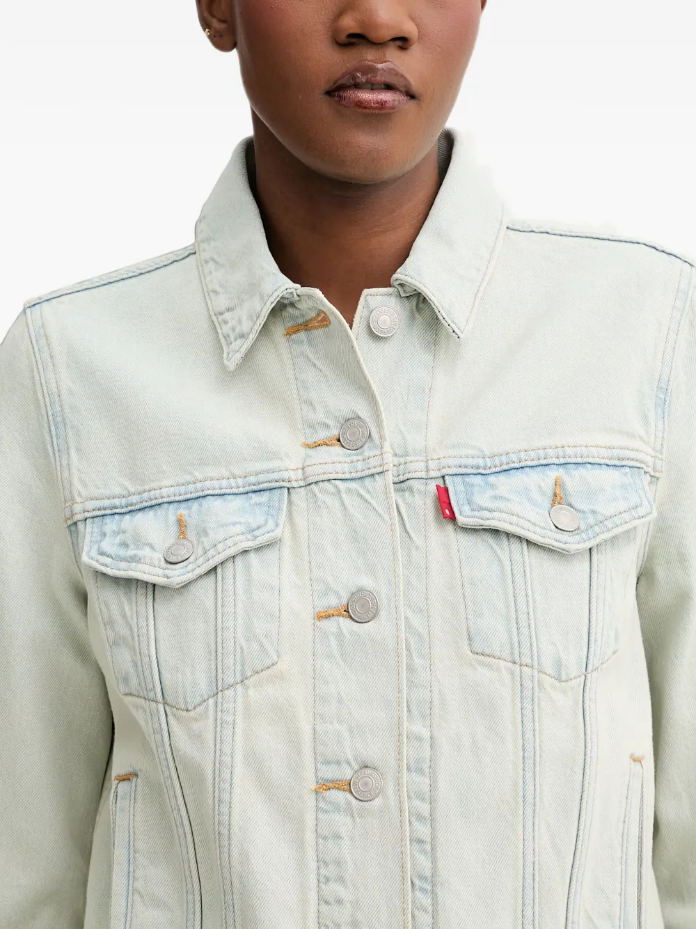 Levi's Spijkerjack met knopen Blauw