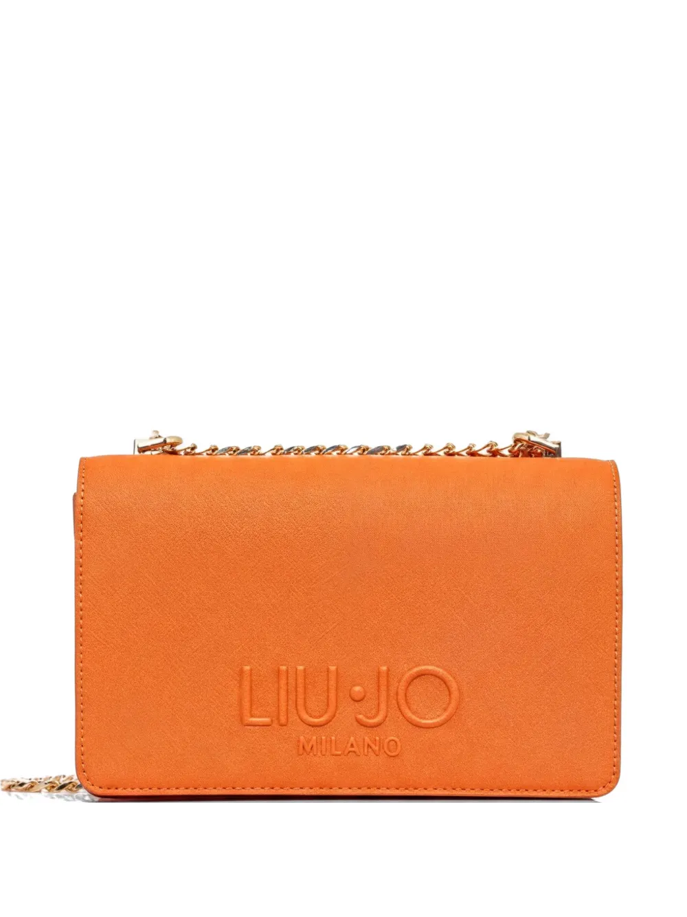 LIU JO chain satchel - Arancione