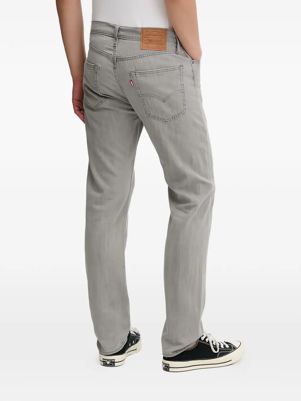 Levi's 502™ denim broek met patch Grijs