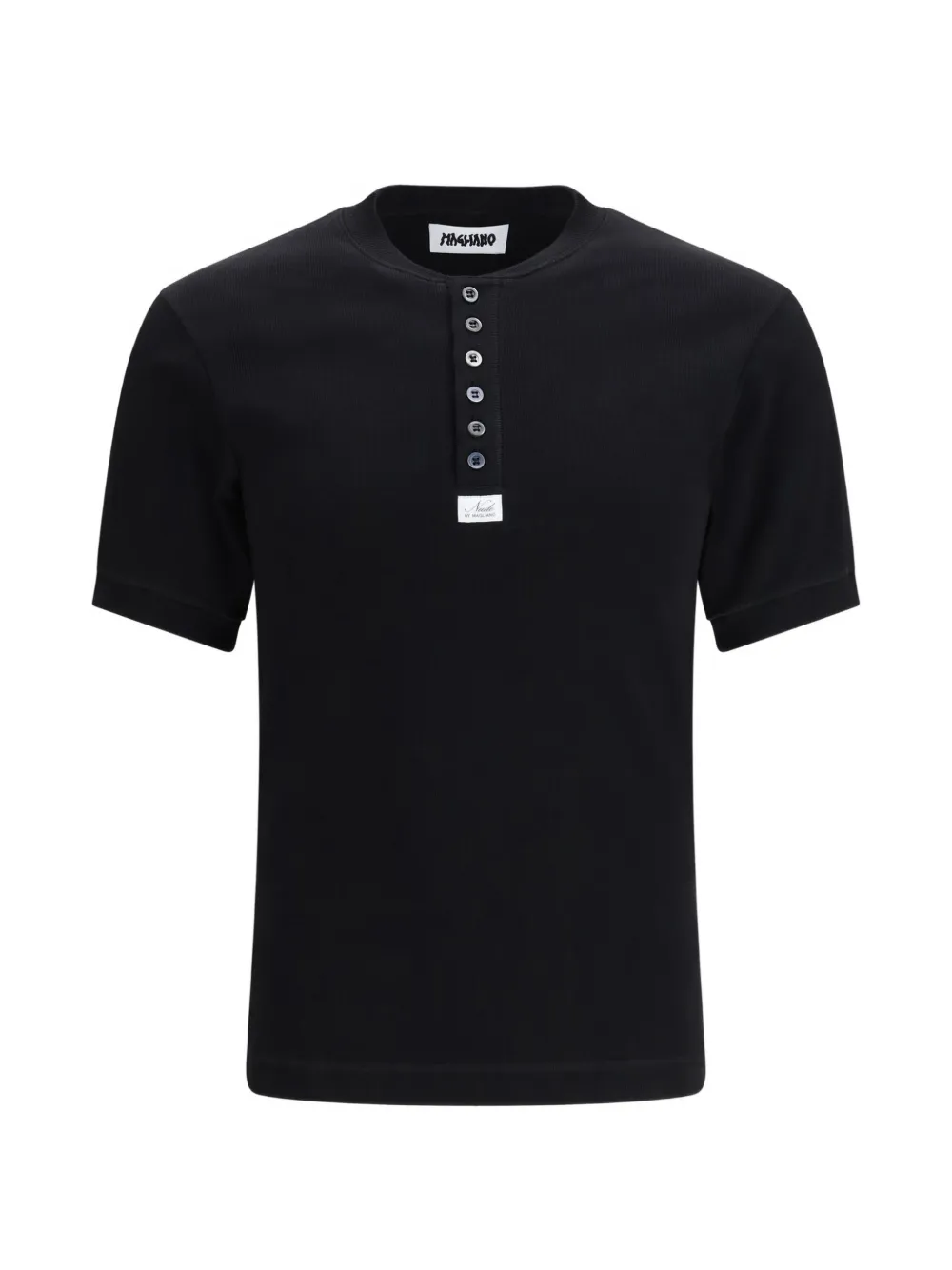 Magliano buttoned T-shirt – Black