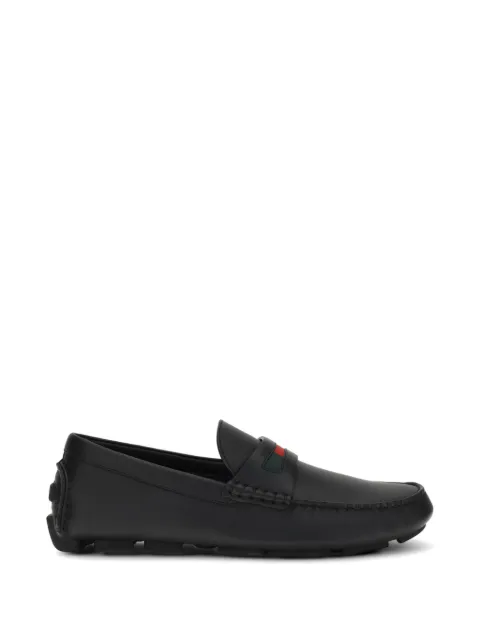 Gucci leather loafers