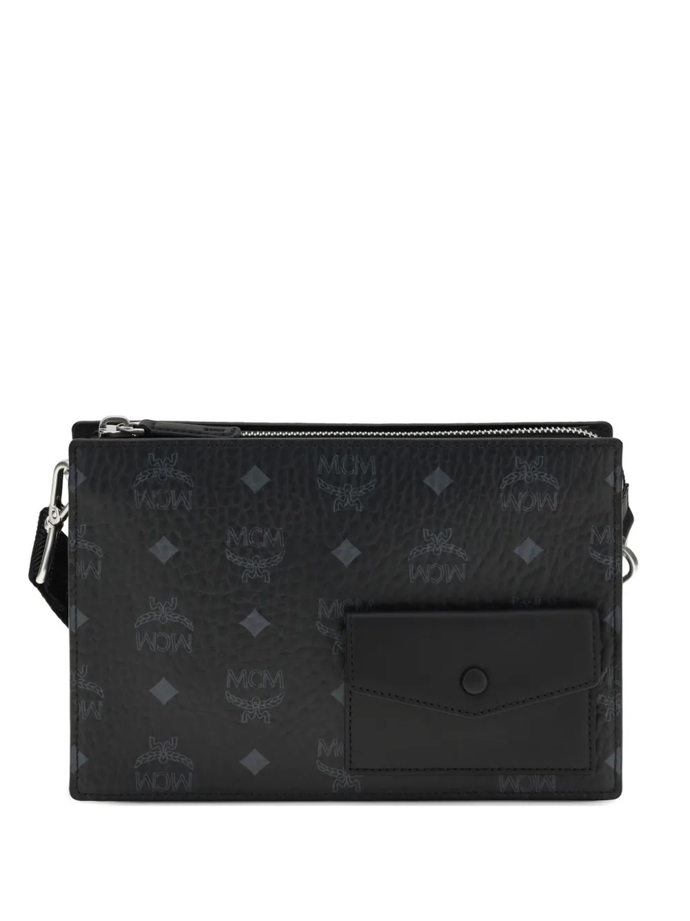 MCM Aren messenger bag - Nero