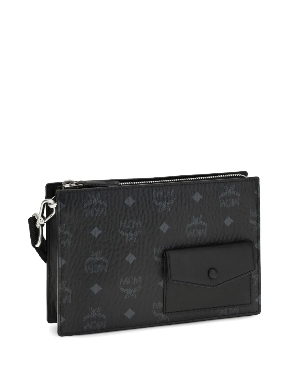  Mcm Aren Messenger Bag - Black 