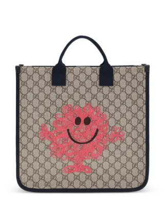 Gucci Kids x MR. MEN™ LITTLE MISS™ Printed Tote Bag | Neutrals