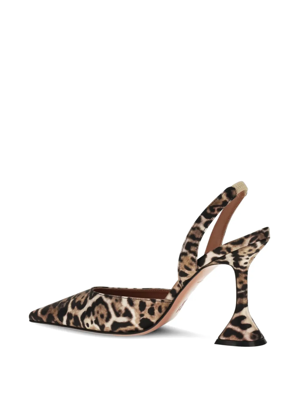 Amina Muaddi Holli heeled sandals Beige