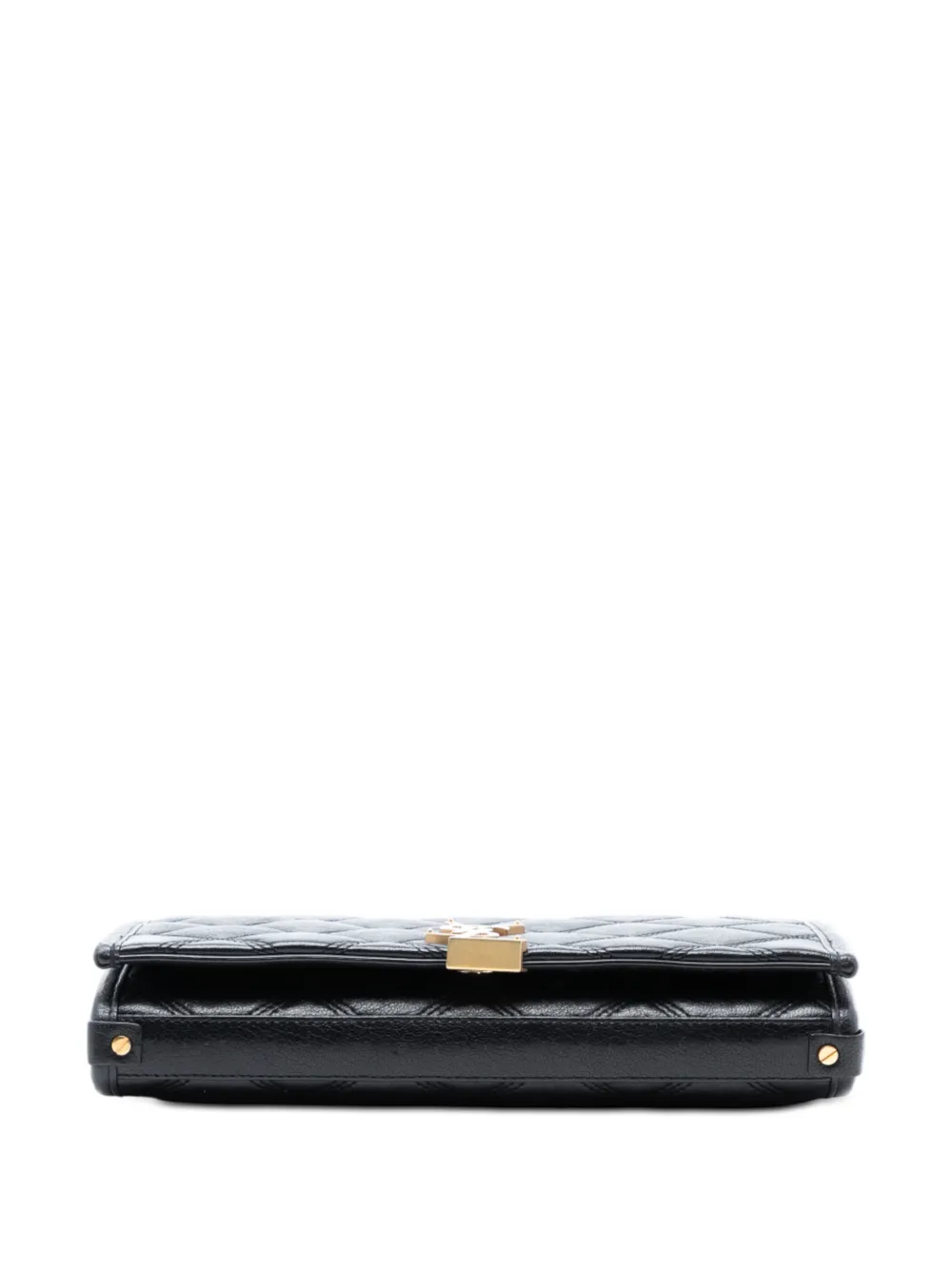 2022 Quilted Diamond Lambskin Becky Wallet On Chain Crossbody Bag