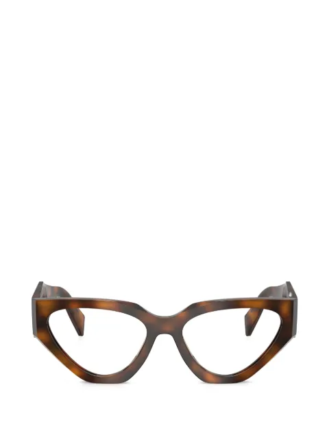 Prada Eyewear geometric-frame glasses