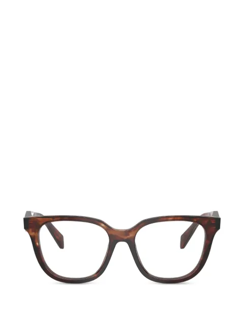 Prada Eyewear geometric-frame glasses