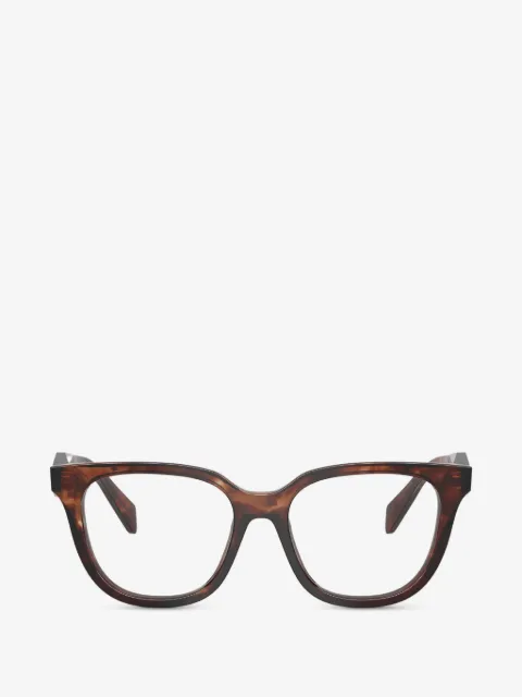 Prada Eyewear geometric-frame glasses