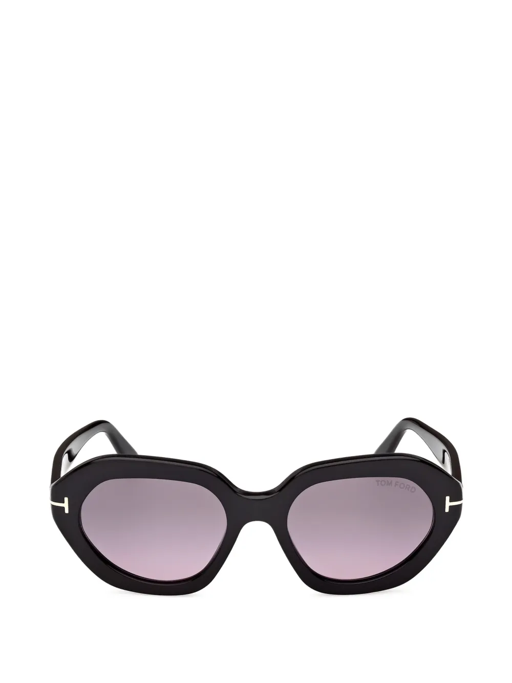 TOM FORD Eyewear oval frame sunglasses - Nero