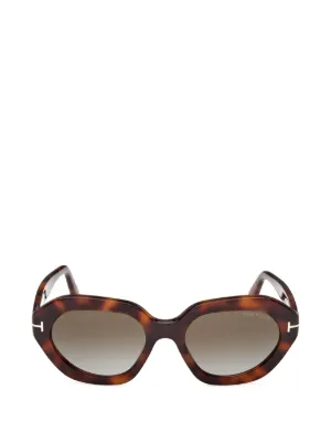 TOM FORD Eyewear キャットアイ サングラス | ブラウン | FARFETCH JP