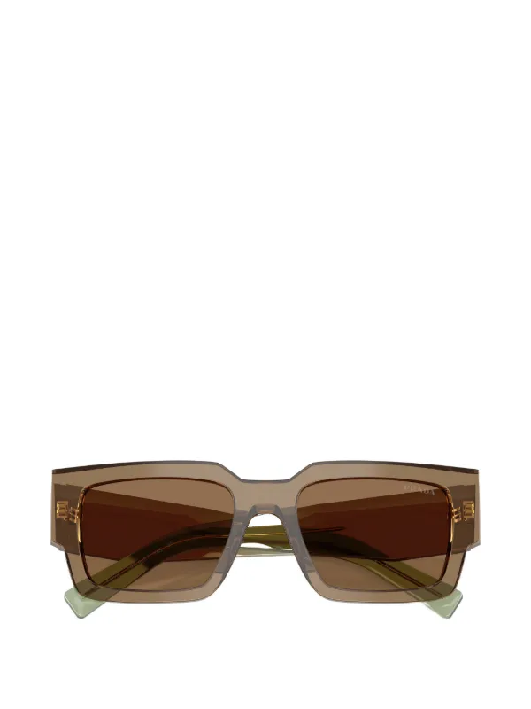 プラダ シンボル スクエアサングラス サングラス PRADA Prada Eyewear プラダ シンボル スクエアサングラス | ブラウン