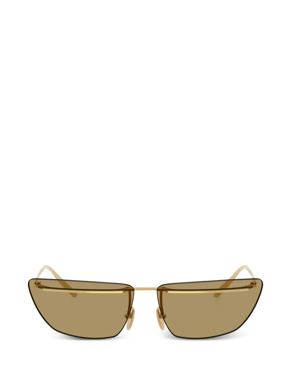 Prada Eyewear cat-eye sunglasses - Oro