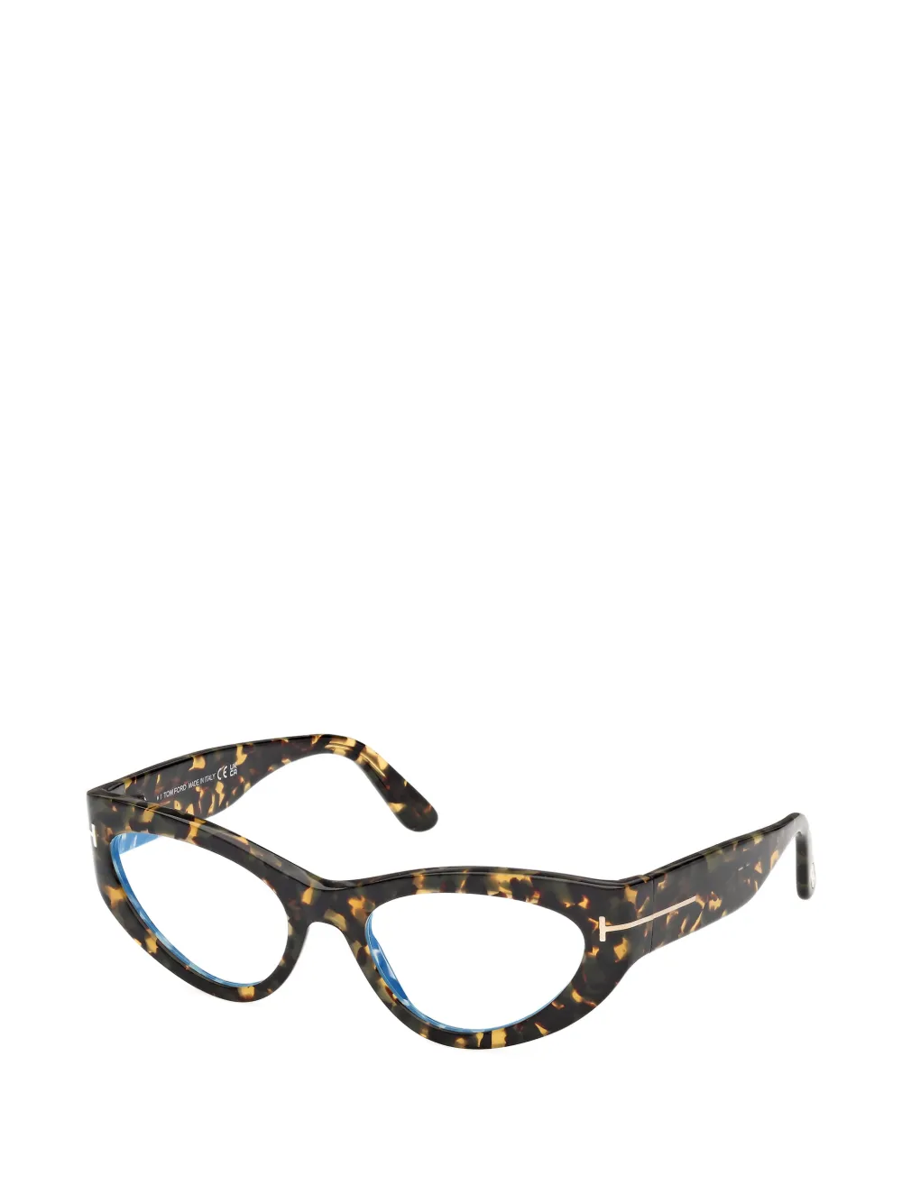 TOM FORD Eyewear Zonnebril met cat-eye montuur Bruin