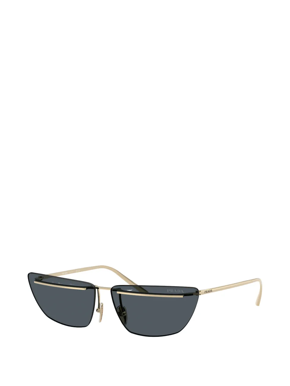 Prada Eyewear Zonnebril met cat-eye montuur Grijs