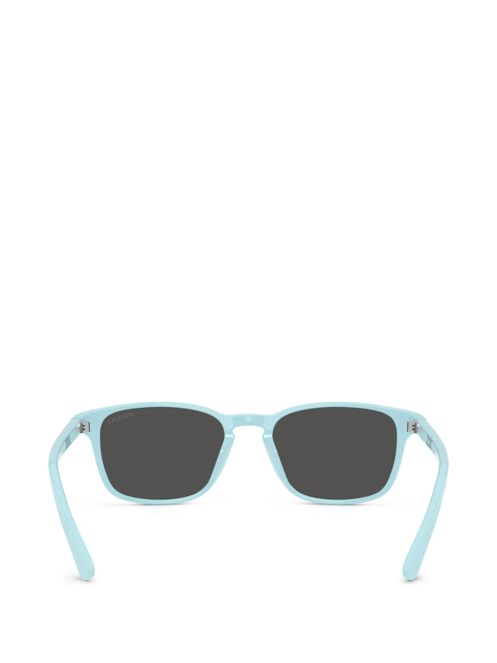 Prada Eyewear Zonnebril met vierkant montuur Blauw