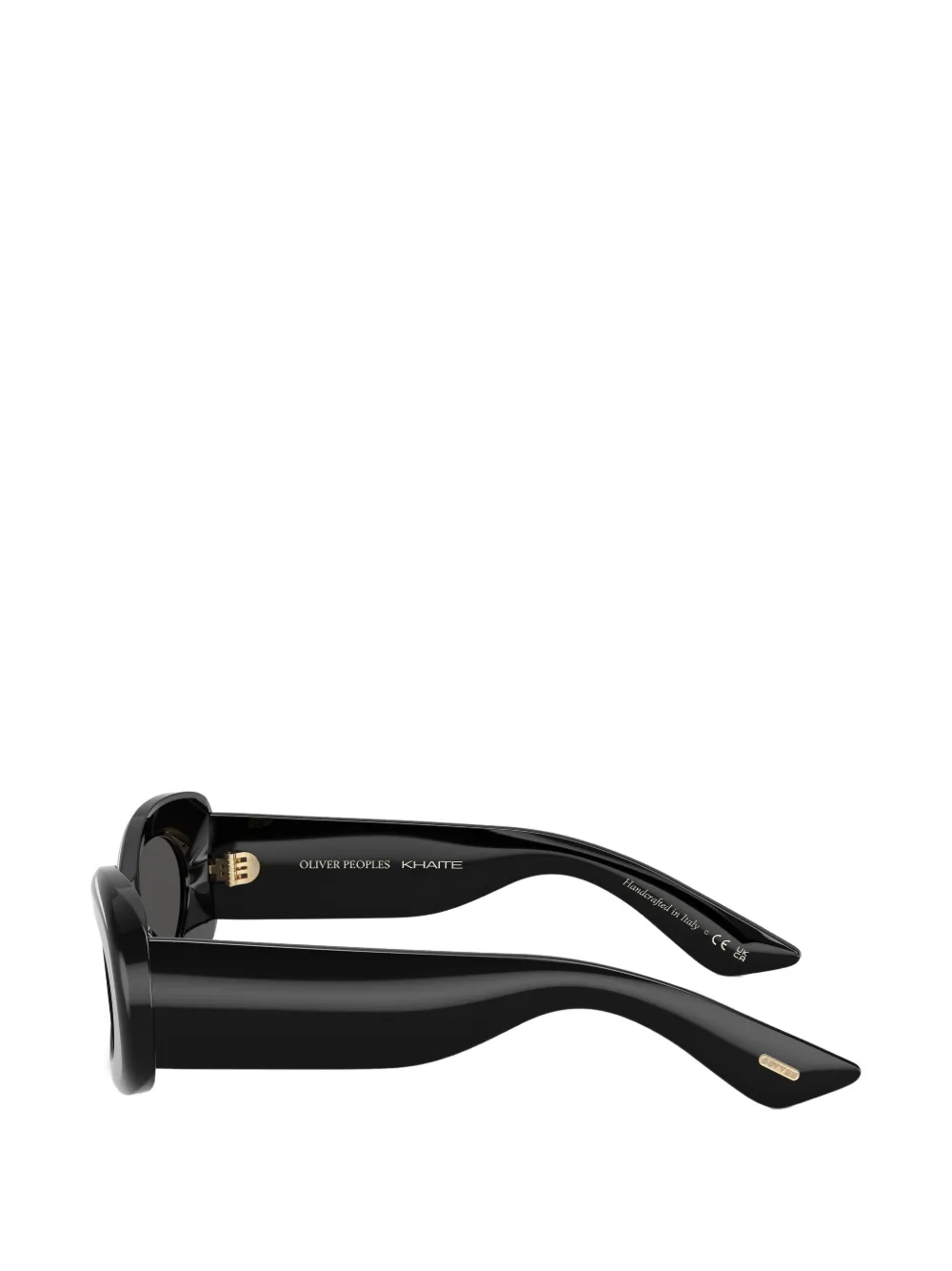  Oliver Peoples Oval-frame Sunglasses - Black 