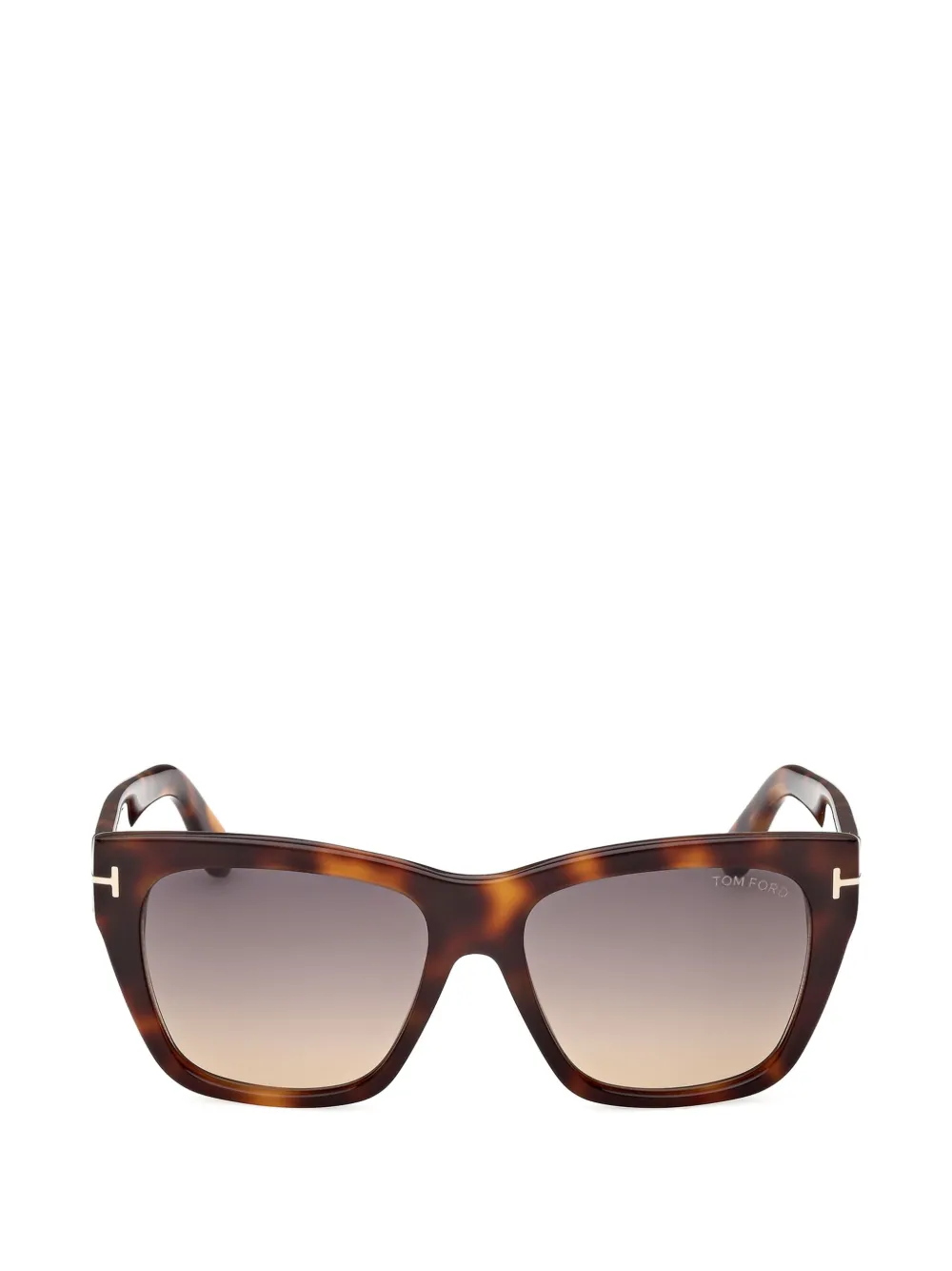 TOM FORD Eyewear rectangle frame sunglasses - Marrone