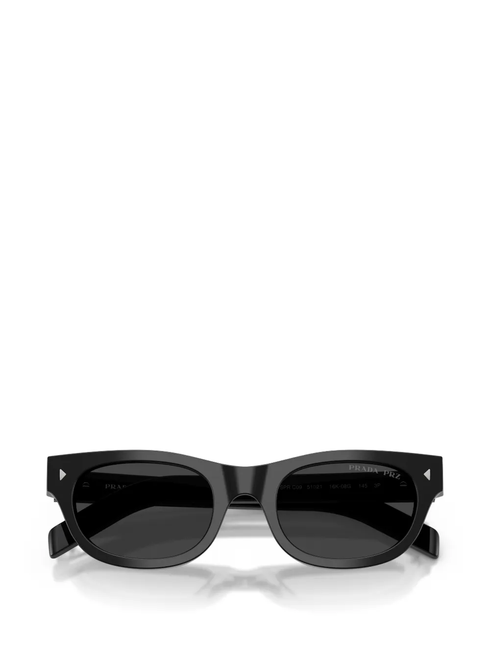 Prada Eyewear Zonnebril met cat-eye montuur Zwart