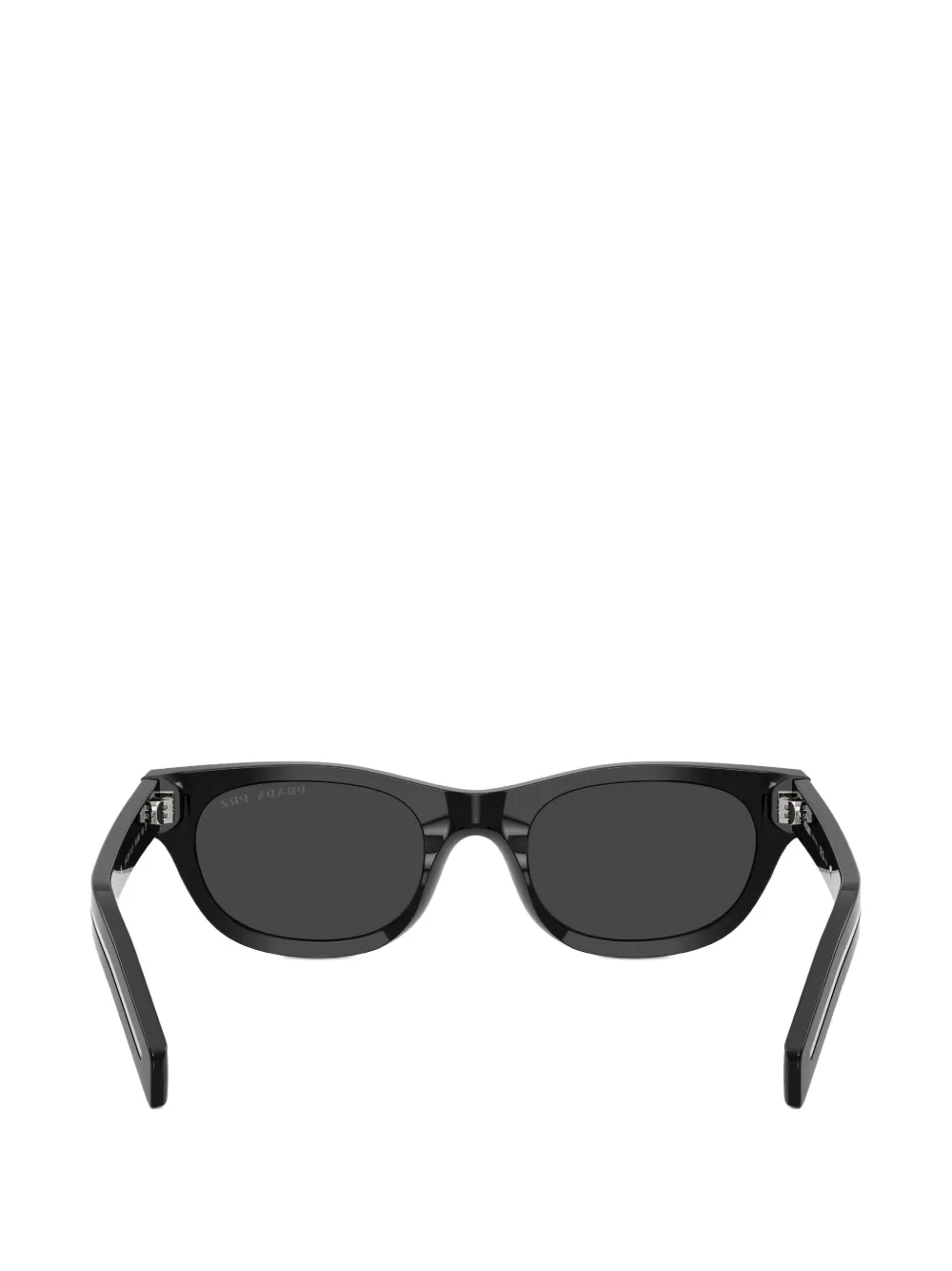 Prada Eyewear Zonnebril met cat-eye montuur Zwart