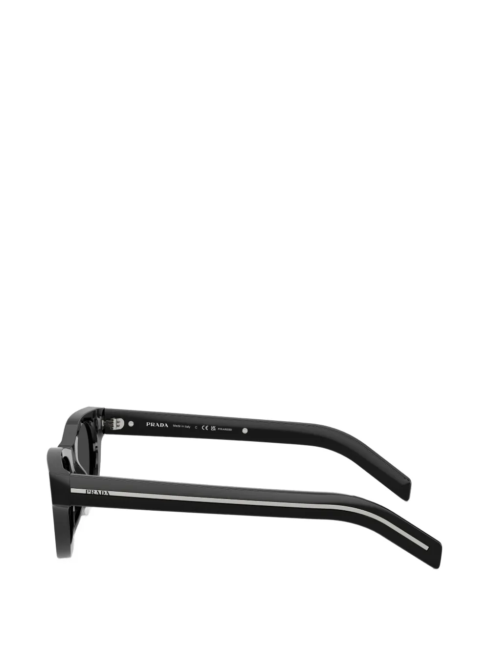 Prada Eyewear Zonnebril met cat-eye montuur Zwart