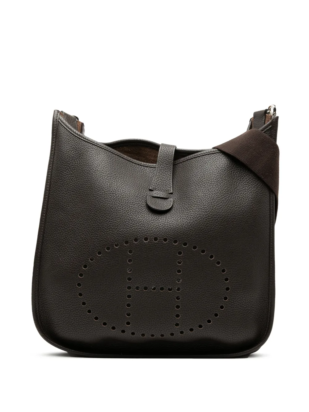 Hermès Pre-Owned 2012 Clemence Evelyne III PM crossbody bag - Braun