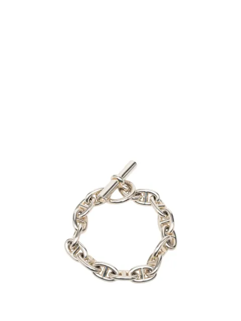Hermès Pre-Owned 2015-2025 Sterling Silver Chaine d'Ancre Medium bracelet