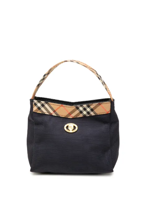 Burberry Pre-Owned 20th Century House Check Trimmed Nylon handbag