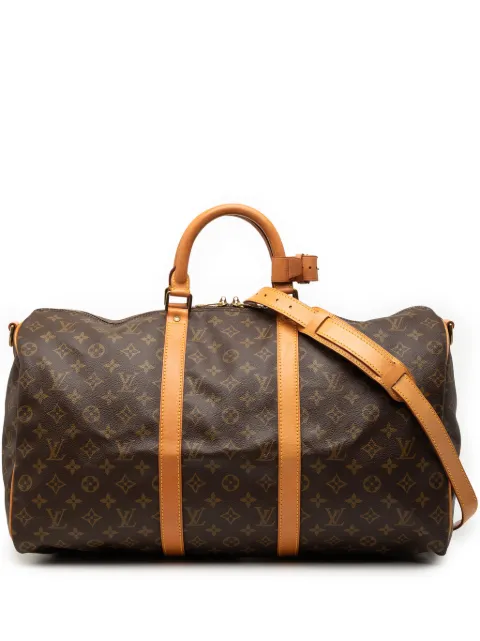 Louis Vuitton Pre-Owned 1990 Monogram Keepall Bandouliere 50 travel bag