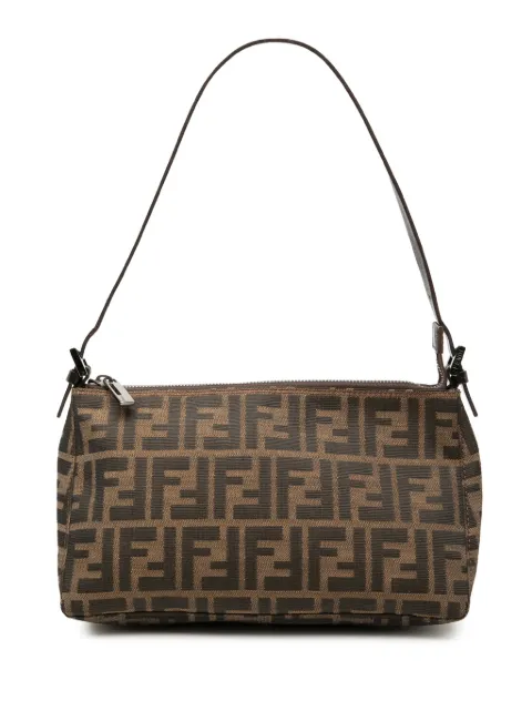 Fendi Pre-Owned 2000-2010 Zucca Canvas shoulder bag