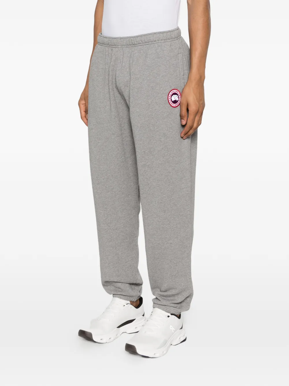  Canada Goose Logo-patch Trousers - Grey 