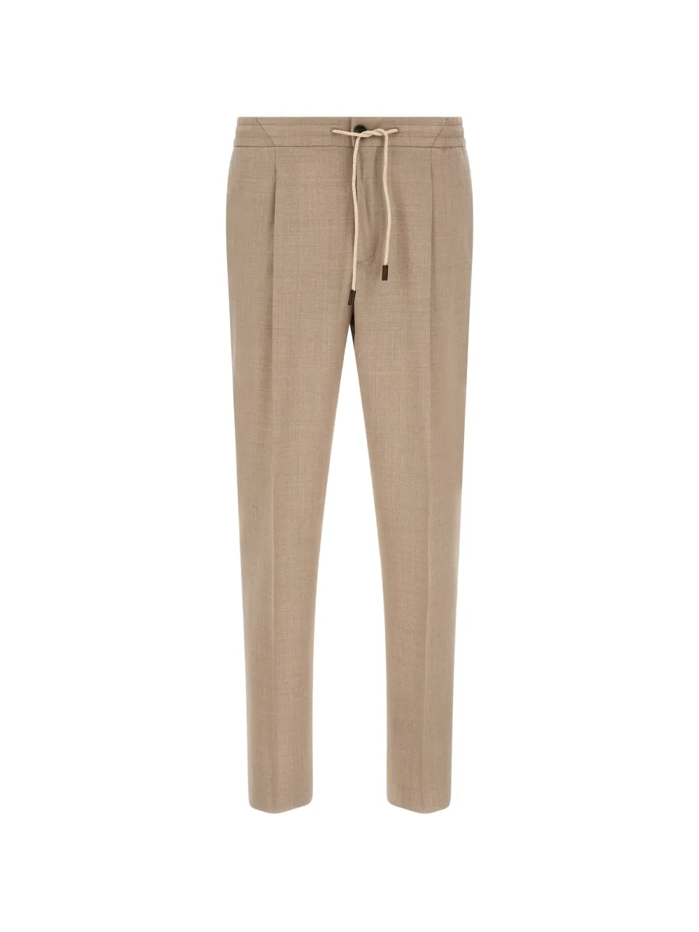 Incotex Modello pleat drawstring tailored trousers - Toni neutri