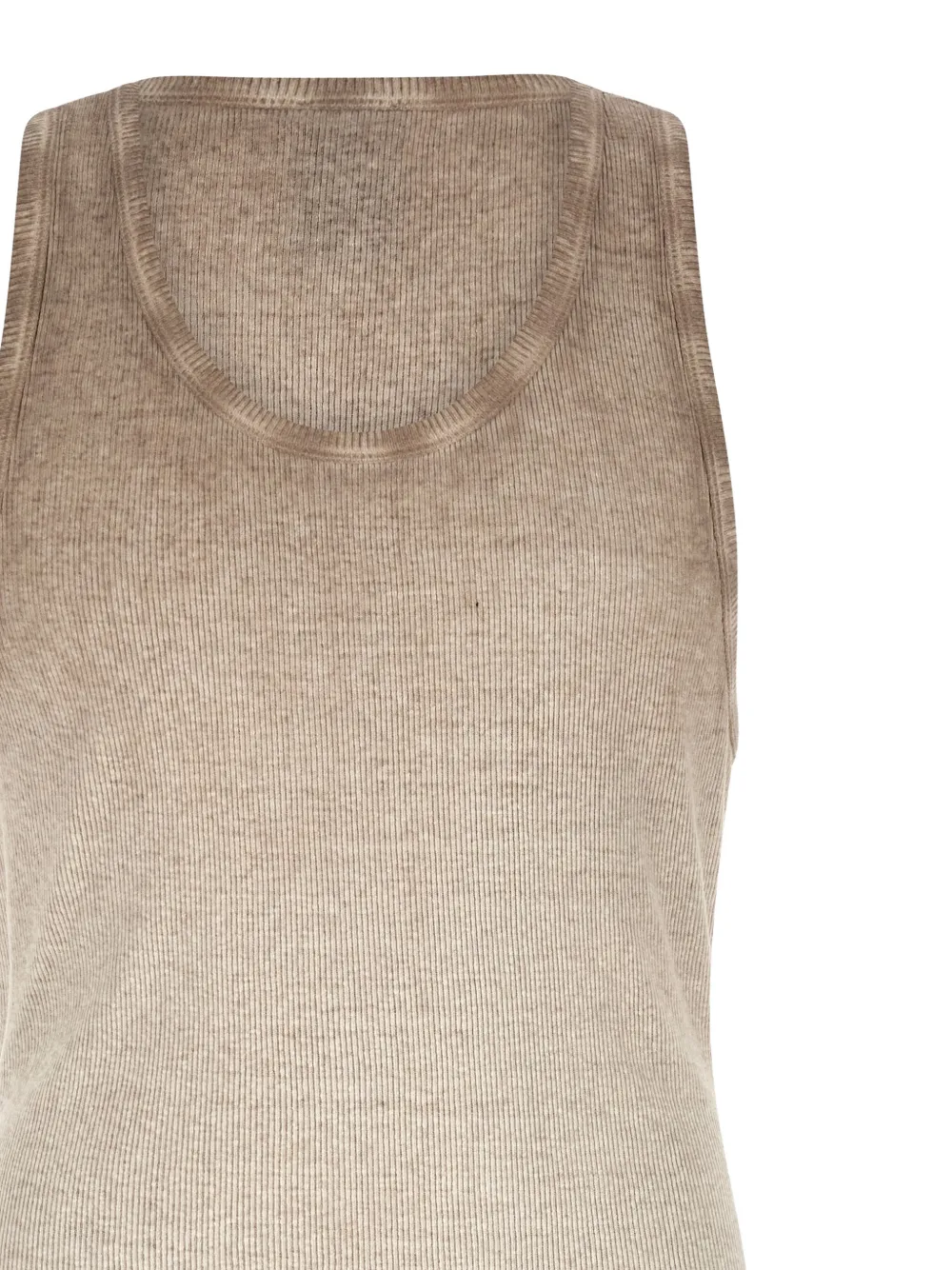  Thom Krom 947 Ribbed Tank Top - Grey 