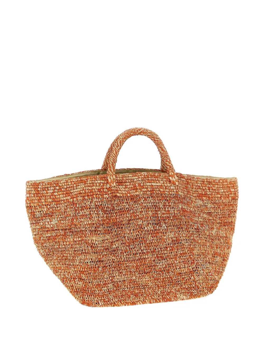 IBELIV Vanilla raffia tote bag - Arancione