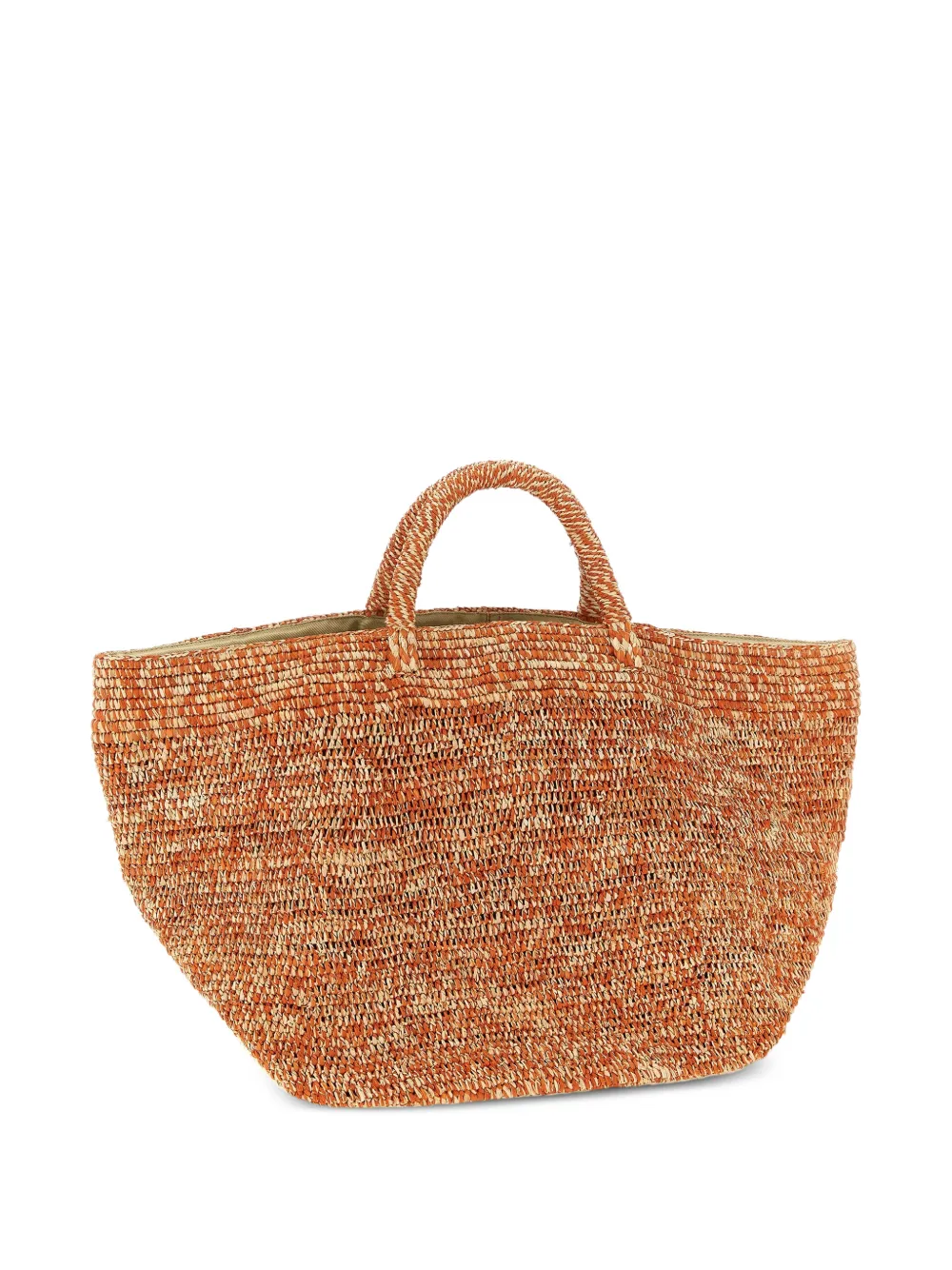 IBELIV Vanilla raffia tote bag - Arancione