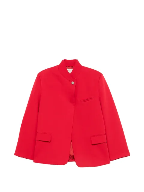 VICOLO blazer con cuello alto y botón