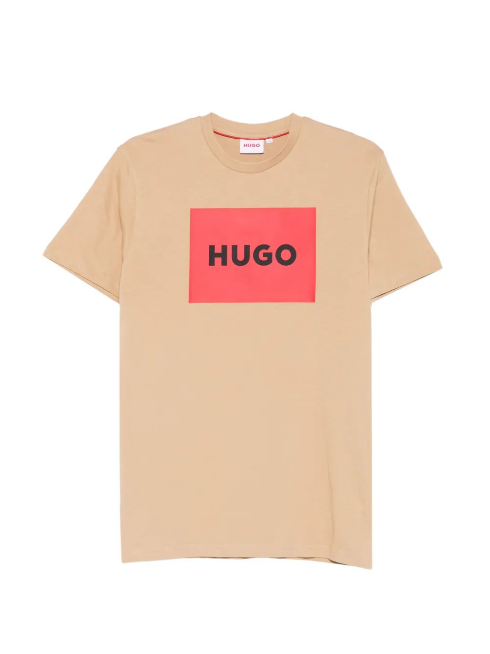 HUGO KIDS box logo T-shirt - Toni neutri