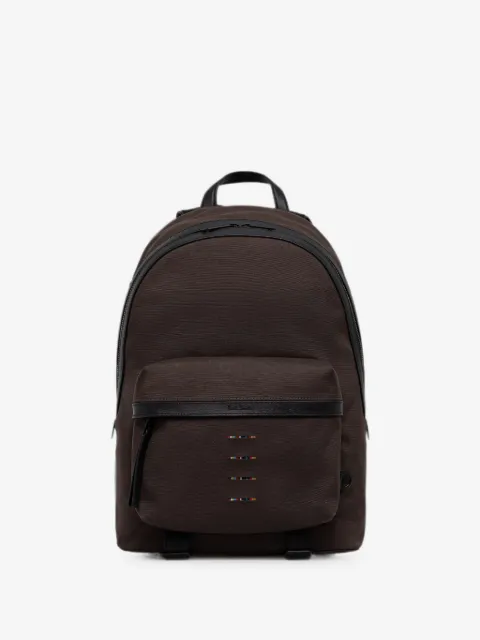 Paul Smith Signature Stripe canvas backpack