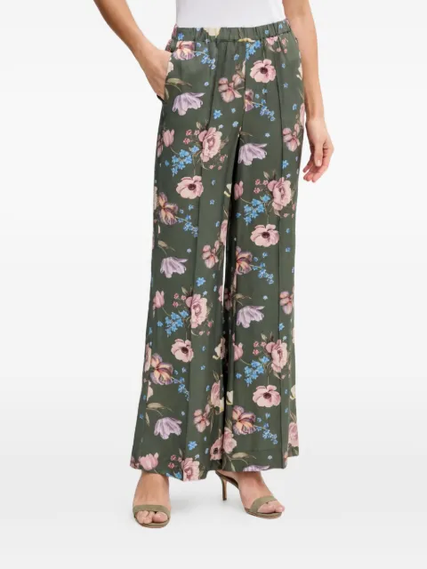 OUI floral-print trousers