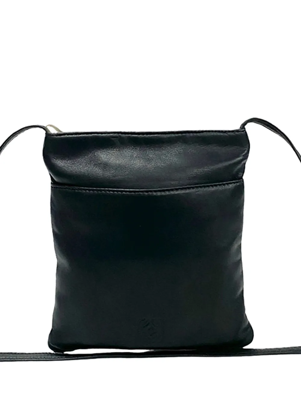 Loewe Pre-Owned 2010-2025 Nappa Anagram Crossbody shoulder bag - Nero