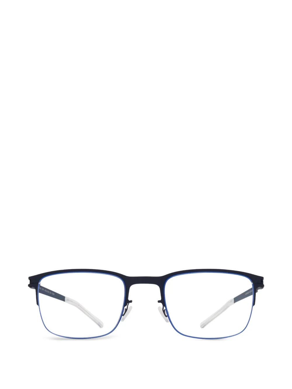 Mykita Fort rectangle glasses - Blu